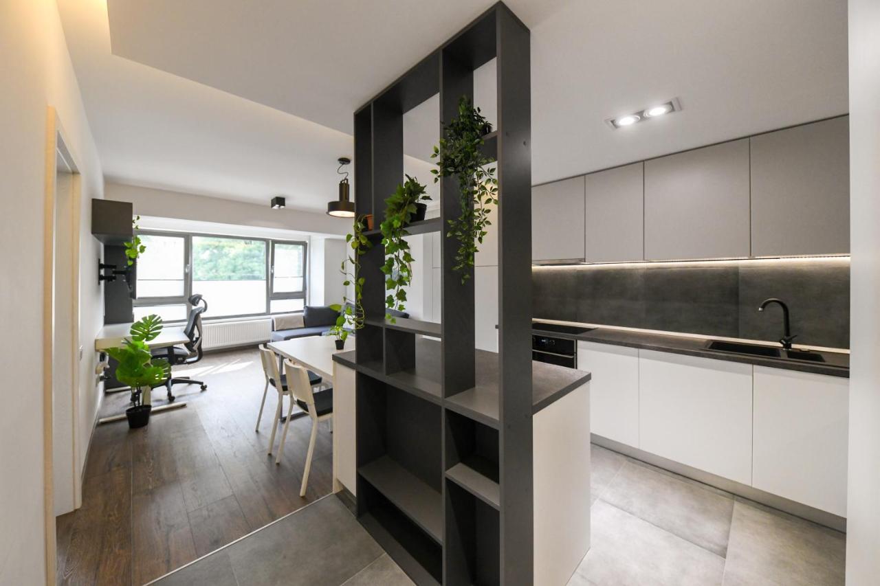 Modern Apartment In A Quiet Area คลูจ-นาโปกา ภายนอก รูปภาพ