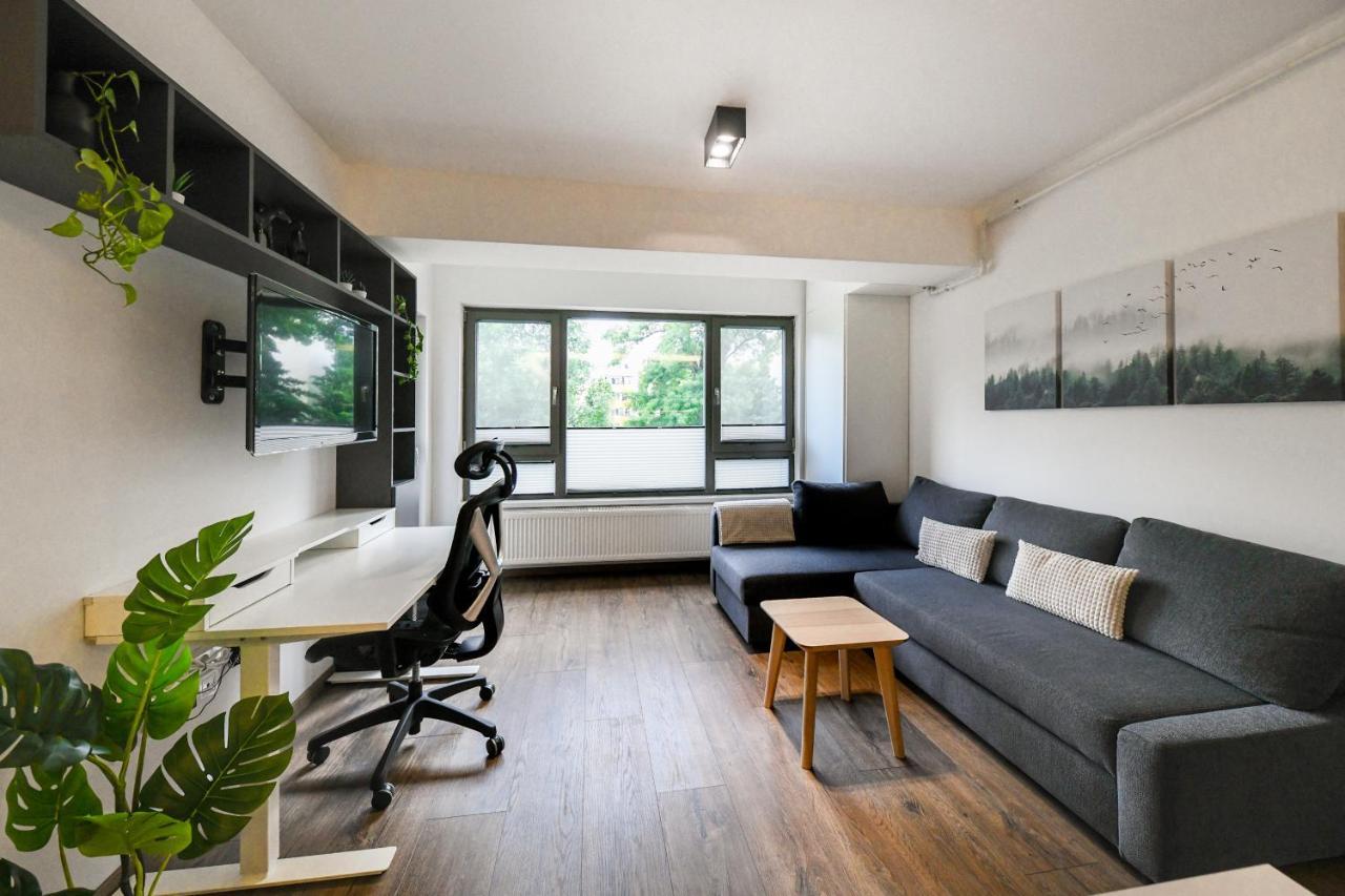 Modern Apartment In A Quiet Area คลูจ-นาโปกา ภายนอก รูปภาพ